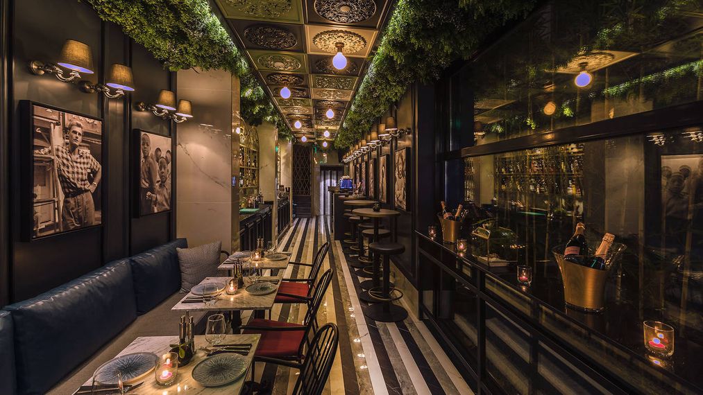 Nişantaşı 22 restoranının iç mekânı